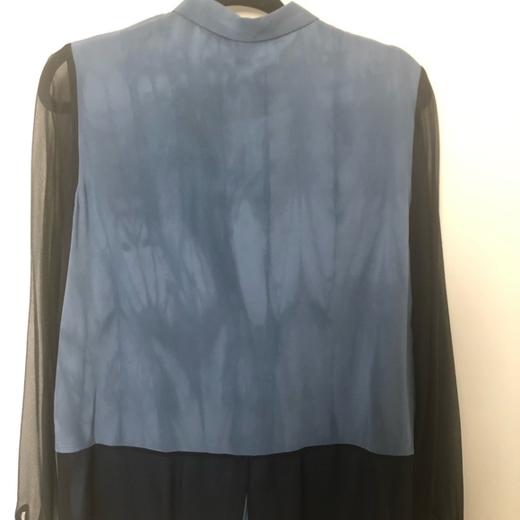 Elie Tahari Alejandra Silk Blend Blouse - Picture 6 of 8